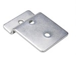 Uchwyt uniwersalny do panelu frezowanego shop wall 35 x 50 mm, ogranicznik półki