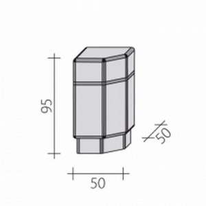 External, corner counter FLZ-4
