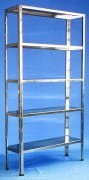 Regał magazynowy wzmocniony 51x95cm H=298cm ocynk  