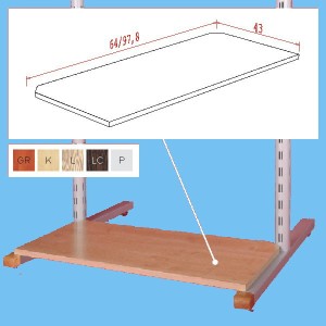 Półka dolna typ 2 dla modułu 64cm