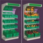 Metal market gardening stand garden display  A-A-WARZ-1