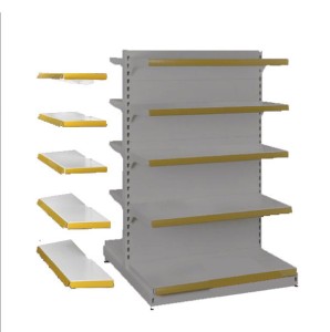 PROMOTION!! Metal, gondola shelving unit 150 cm (1)