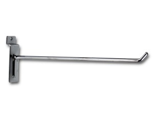 Haczyk/ Zawieszka pojedyncza 30 cm na panel frezowany shop wall CHROM