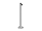 Stake for trolleys entrance system
