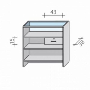 Cash drawer SZK