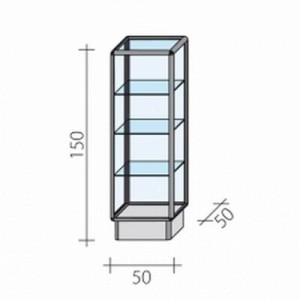 Counter, display case FWS-50-1