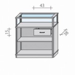 Drawer for cash VSZK