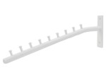 Silver hook/hanger with 9 bolts 40 cm (1)