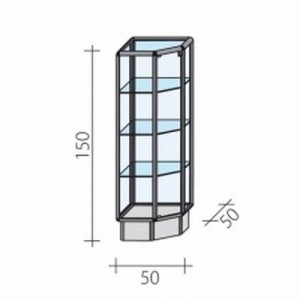 Counter, display case FWN-1