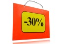 Tabliczka tablica etykieta z napisami -30%