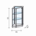 External, corner counter VA 9 1 Z