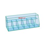 Glass display case 90 cm x 30 cm x 32 cm