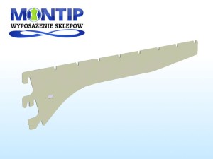 Flat adjustable racking enhanced metal shelving support 43 cm 