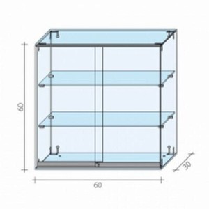 Extension for counter with doors AL 12 MD