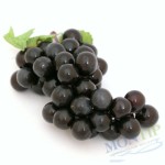 Winogrono czarne sztuczne  owoce 