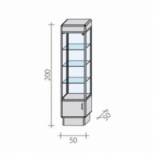 Display case FG50 D
