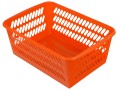 plastikowy koszyk pomarańczowy