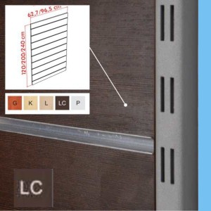 Plecy z płyty laminowanej panelowe dla modułu 64cm