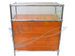 Lada sklepowa TRIS przeszklona 88x48x95cm
