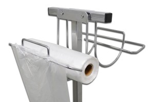 Stand for carrier bags with perforation (1)