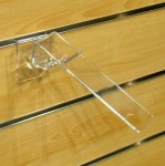 Półka obrotowa do butów na panel frezowany shop wall  PLEKSI