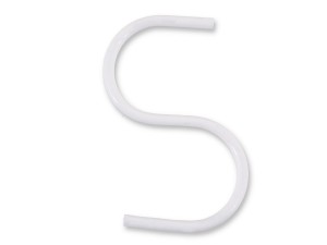 White hook/hanger type "S"