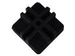 4 way glass connector/joint, plastic