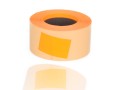 etykiety do metkownicy dwurzędowej, rolki do metkownicy 26x16 mm pomarańczowe montip.jpg