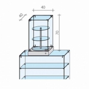 Extension for counter AL 10 OBR