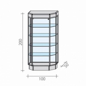 Display case FGH 1
