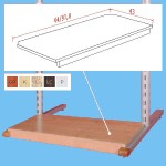Półka dolna typ 2 z frontem dla modułu 64cm