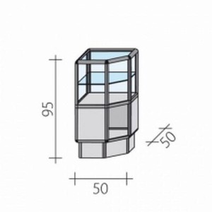 Internal, corner counter FLW-2