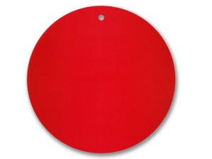Tablica - etykieta okrągła pusta fi 24cm
