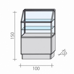 Counter, display case FWS-100-3