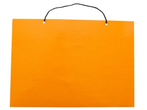Tablica tabliczka pusta pozioma A4