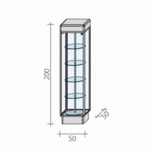 Display case FG50 1 OBR