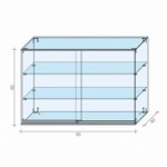 Extension for counter with doors AL 13 D