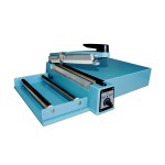 Zgrzewarka do folii ręczna impulsowa METALOWA 300 mm Z BLATEM I ROLKAMI