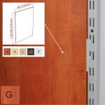 Plecy z płyty laminowanej dla modułu 97,8cm