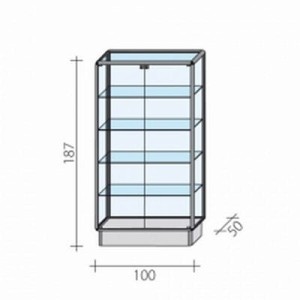 Display case FG100 1 R