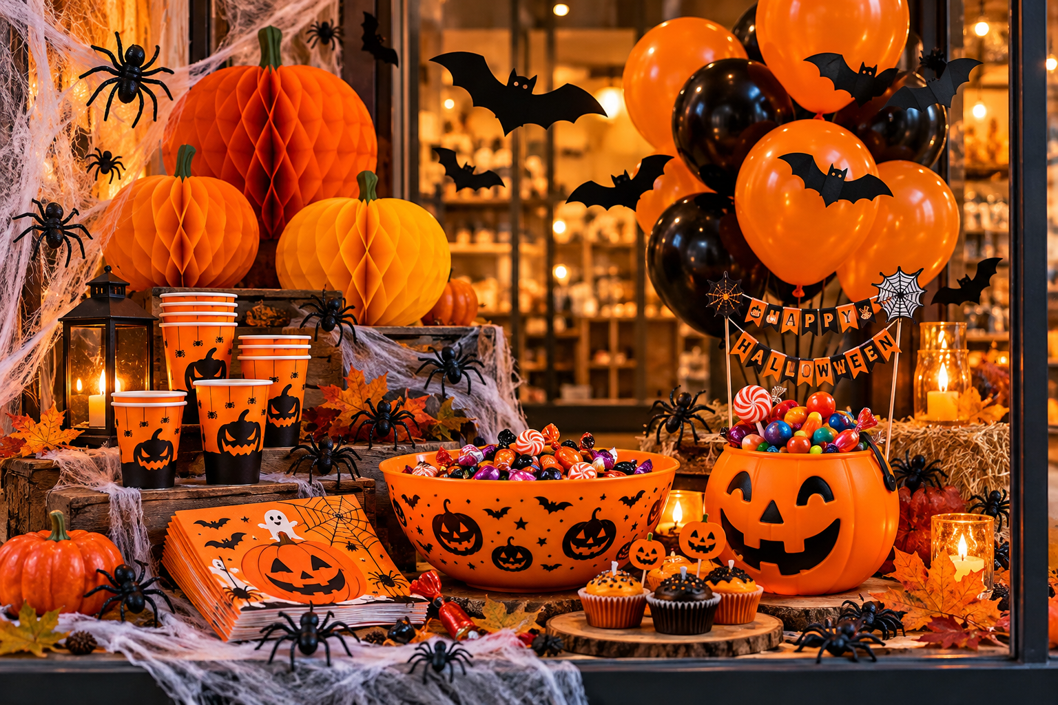 Dekoracje na Halloween 2026 – nowości i pomysły na ozdobienie sklepu i domu